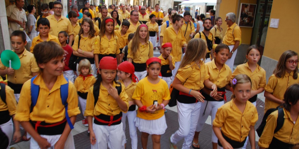 Festa Major-Bordegassos,Joves de Tarragona i Castellers de Vilafranca (6)