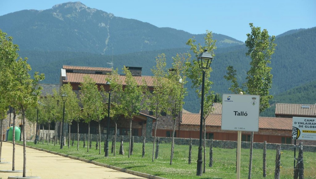 Talló Camp d'enlairament de globus