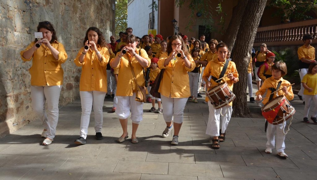 141011 FM de Sarrià amb Castellers de Barcelona  (40)